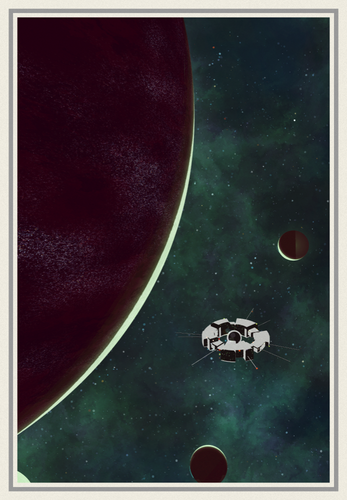 Visa to the stars #184 static NFT preview