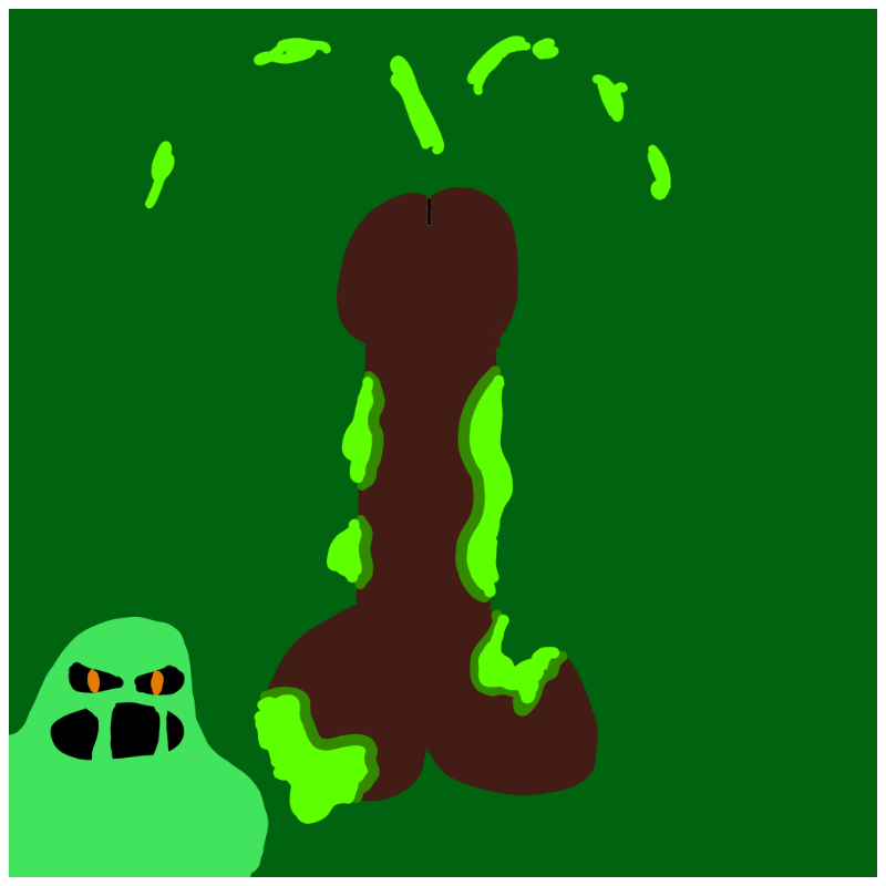 Decayed Dickgenerative Art #1 static token preview