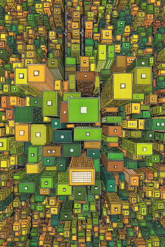 Dencity #673 static NFT preview