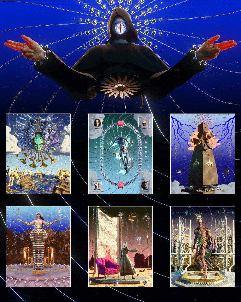 psychotarot generative divination #14 static token preview