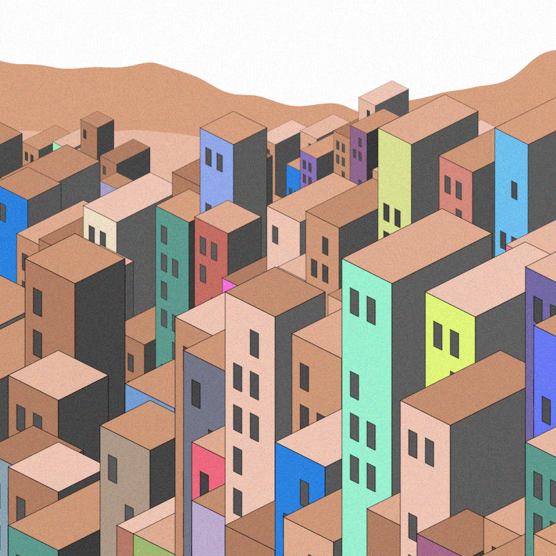 Coloured City #83 static token preview