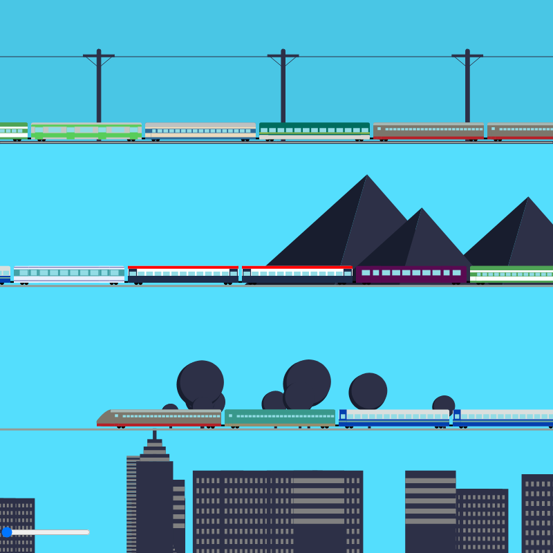 Choo Choo Train #45 static token preview