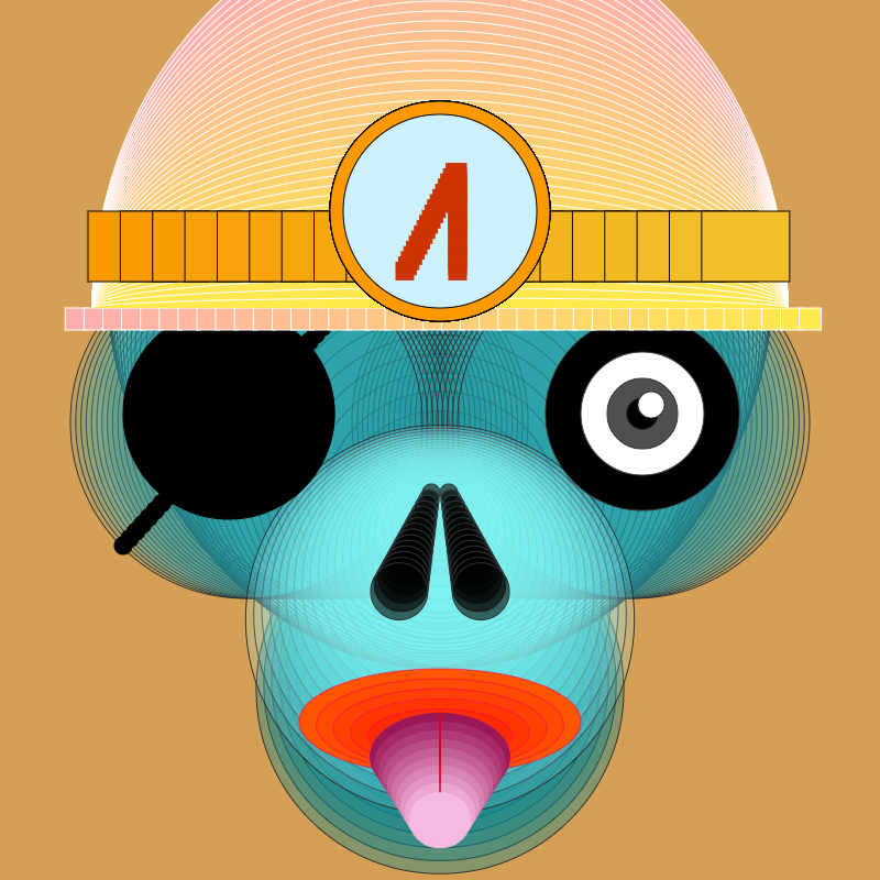 Aka's Ape #365 static NFT preview