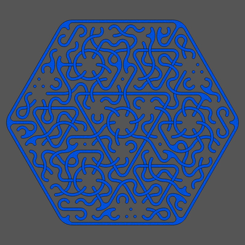Threefold Symmetry - Dark Variations #508 static token preview