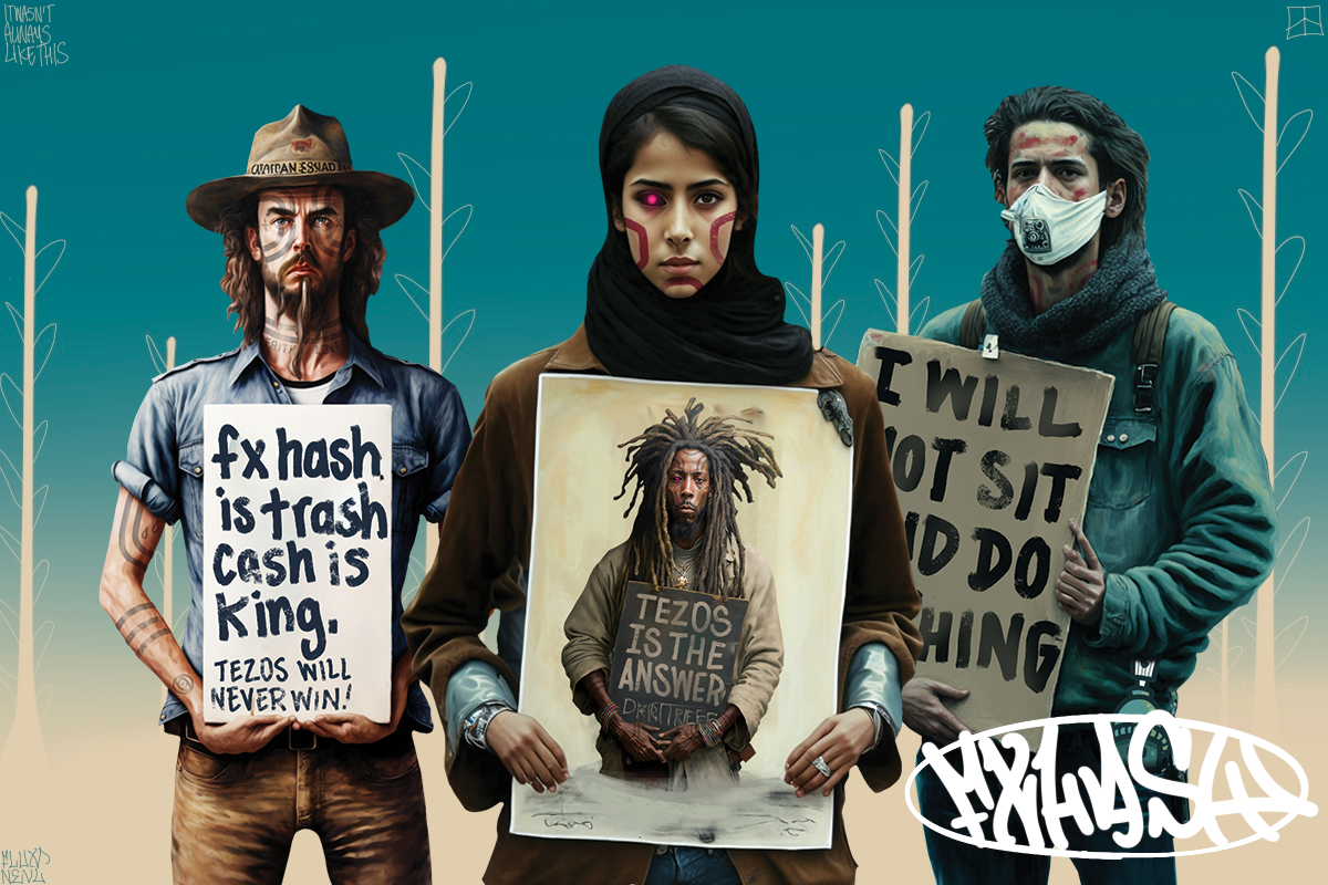 DIGITAL DISOBEDIENCE #143 static NFT preview