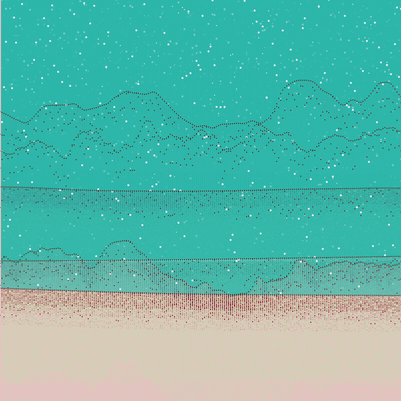 Glitched Mountains GT #109 static token preview