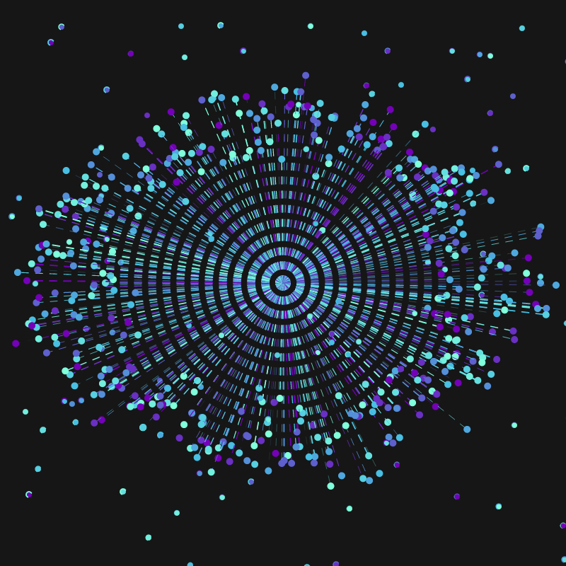 Supernova Residual #105 static NFT preview