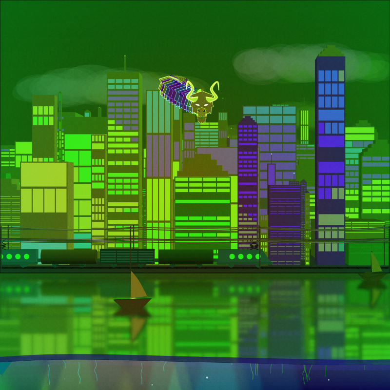 Dancing Dragons #28 static token preview