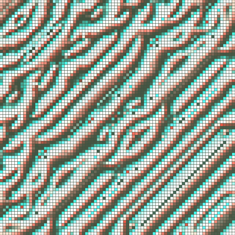 Waves and Ripples #141 static NFT preview