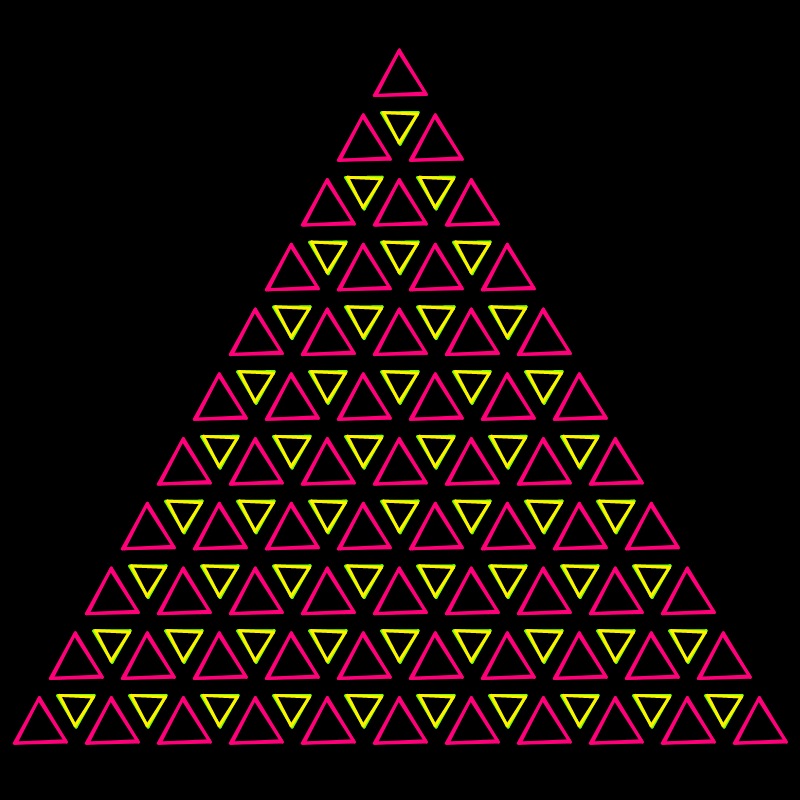 Your Brain on Triangles #53 static NFT preview