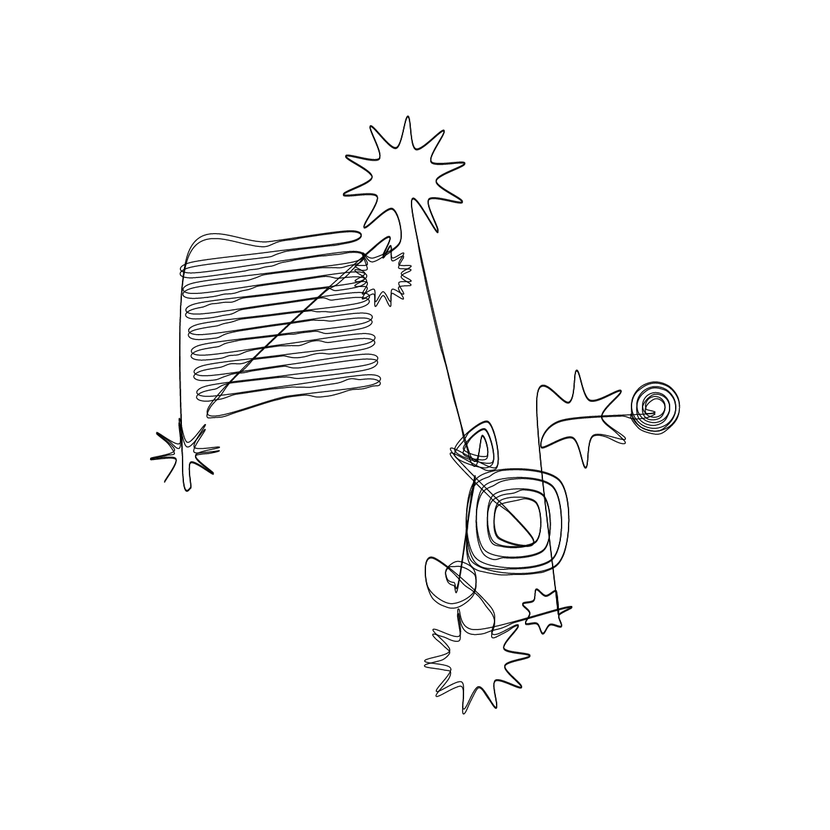 Astro Doodles #420 static NFT preview