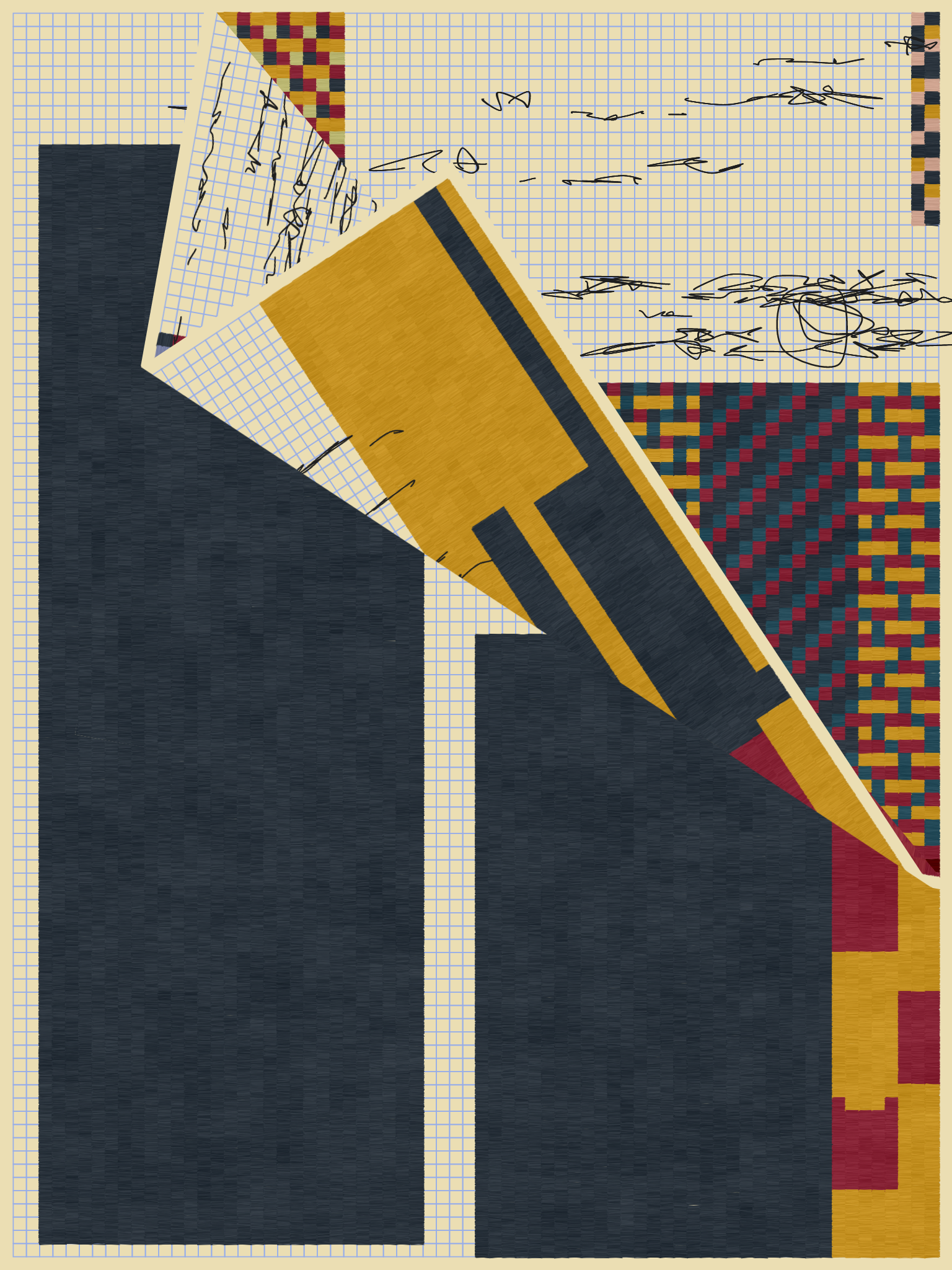 All Fold: Sketch #165 static NFT preview
