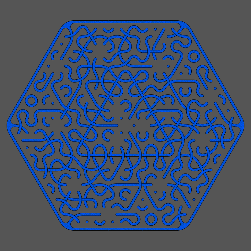 Threefold Symmetry - Dark Variations #338 static token preview