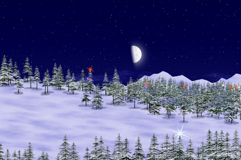 Evergreen Lights #193 static NFT preview