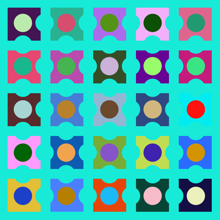 Complementary Dot Logic #78 static NFT preview