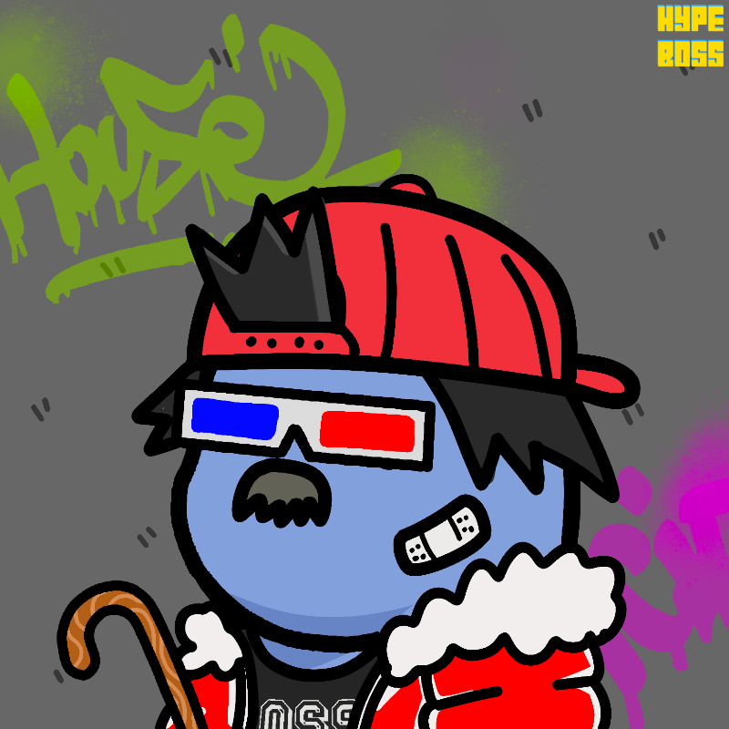 HypeBoss #458 static NFT preview