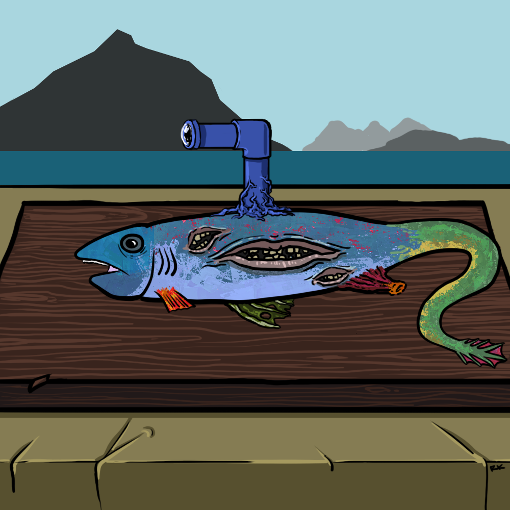 Monstrous Catch #111 static token preview