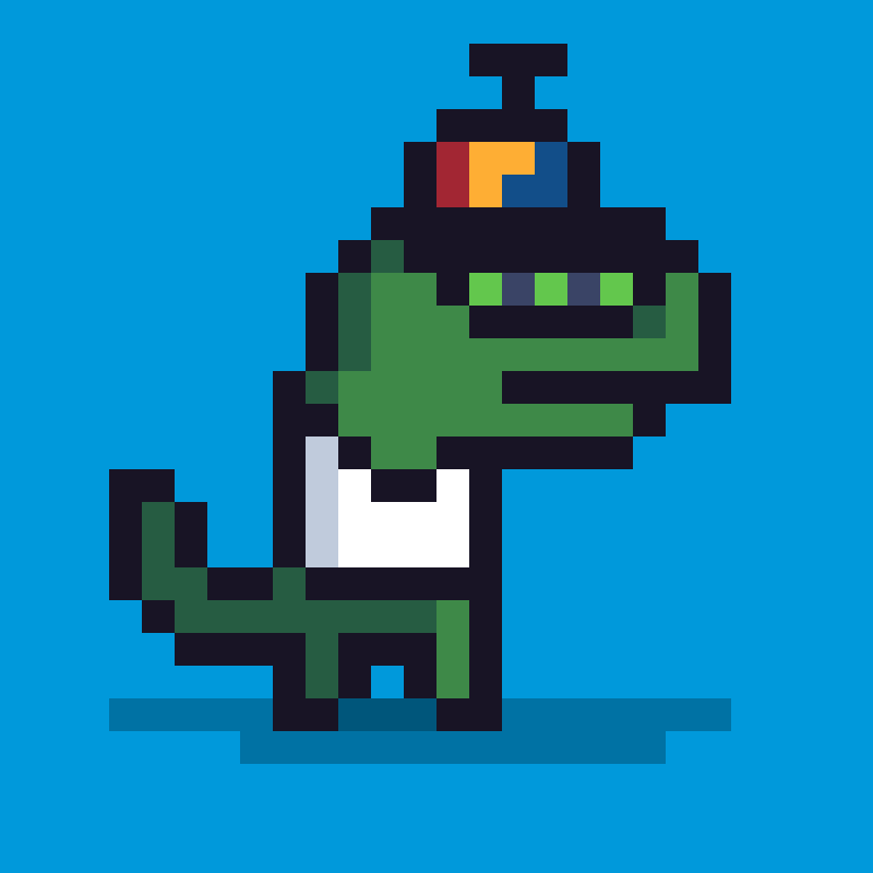 Pixel Dinos #67 static token preview