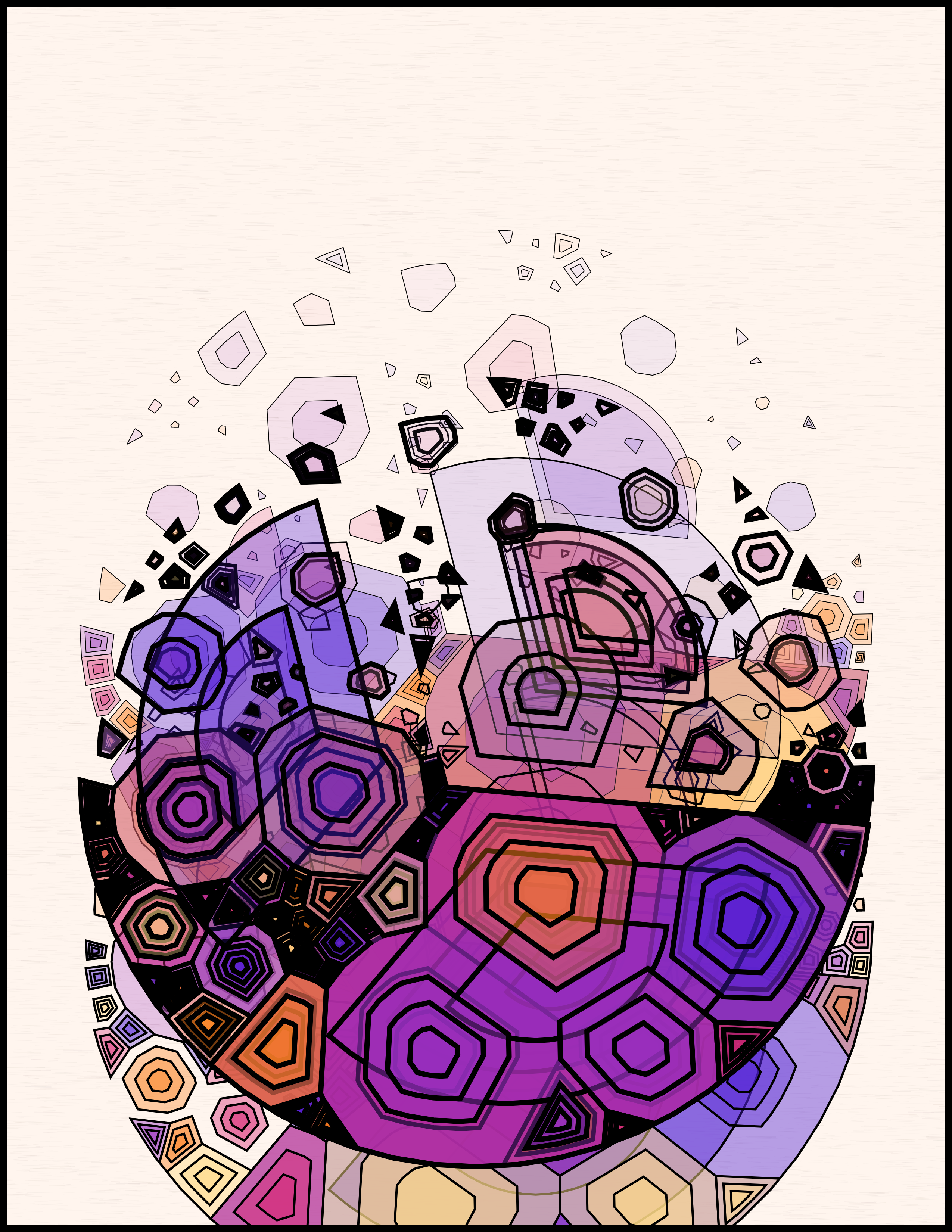 Asteroids #63 static NFT preview