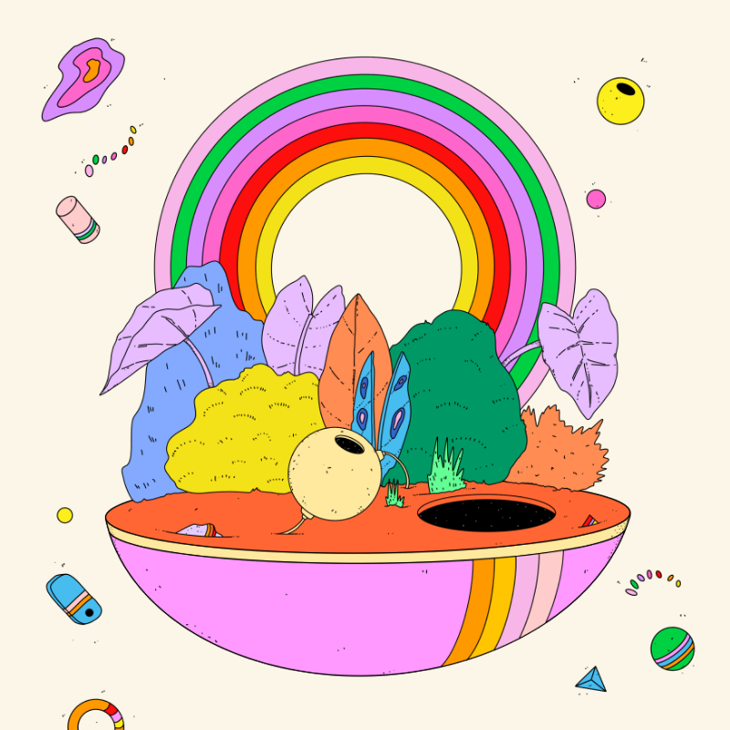 🌈🌴🪐 #165 static token preview