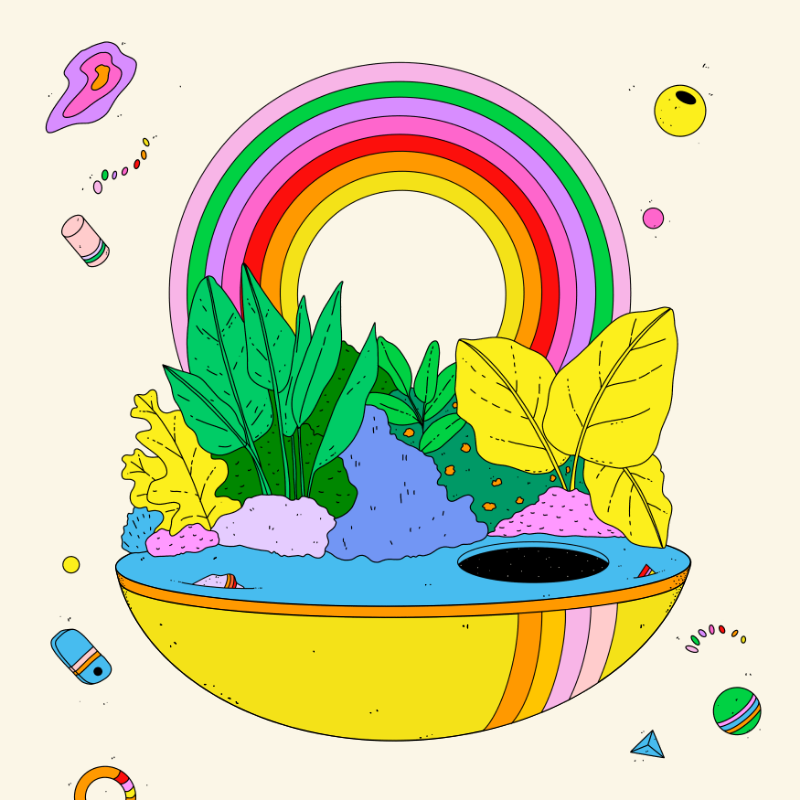 🌈🌴🪐 #218 static token preview