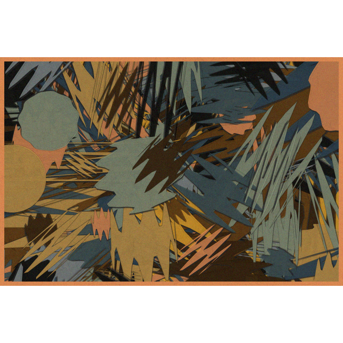 Abstract Comic #52 static NFT preview