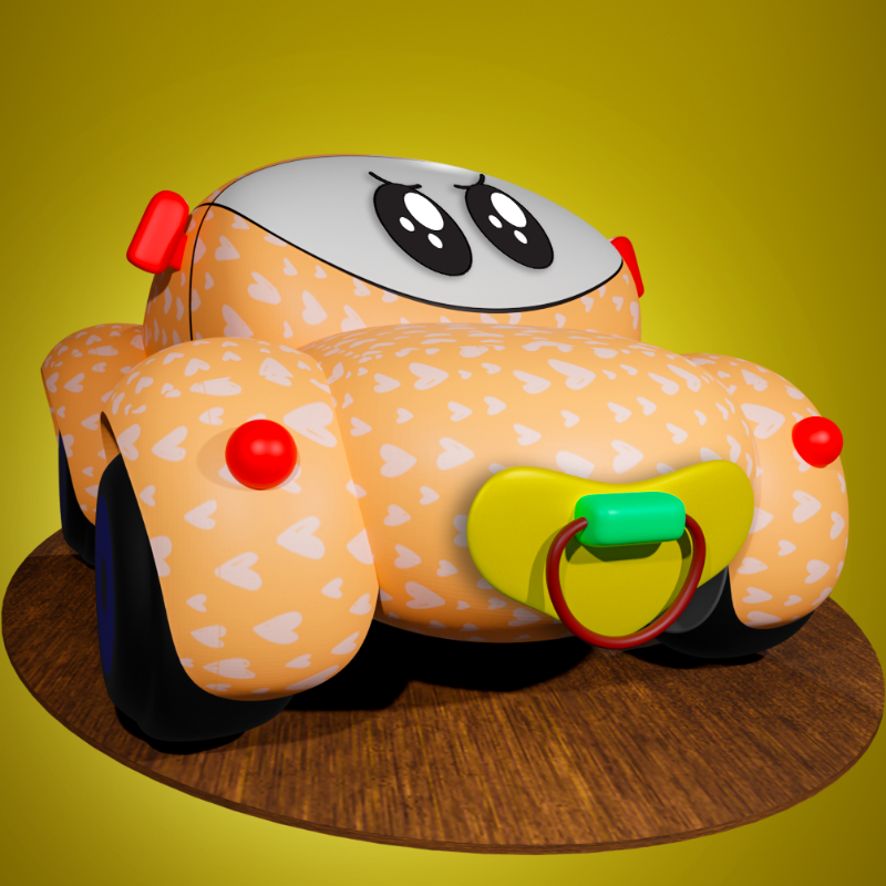 Morixels Colab #8 BabyCar #11 static token preview