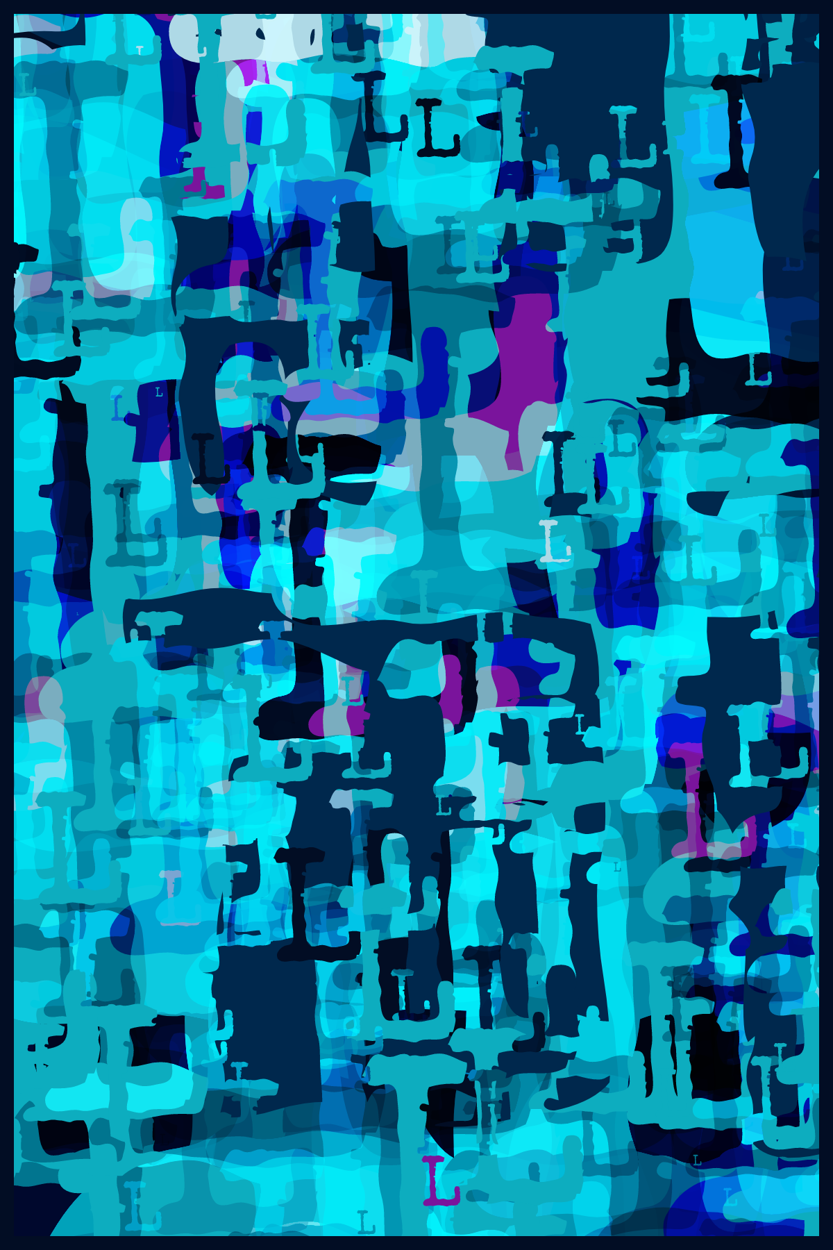 Type-o-Graphic #408 static NFT preview