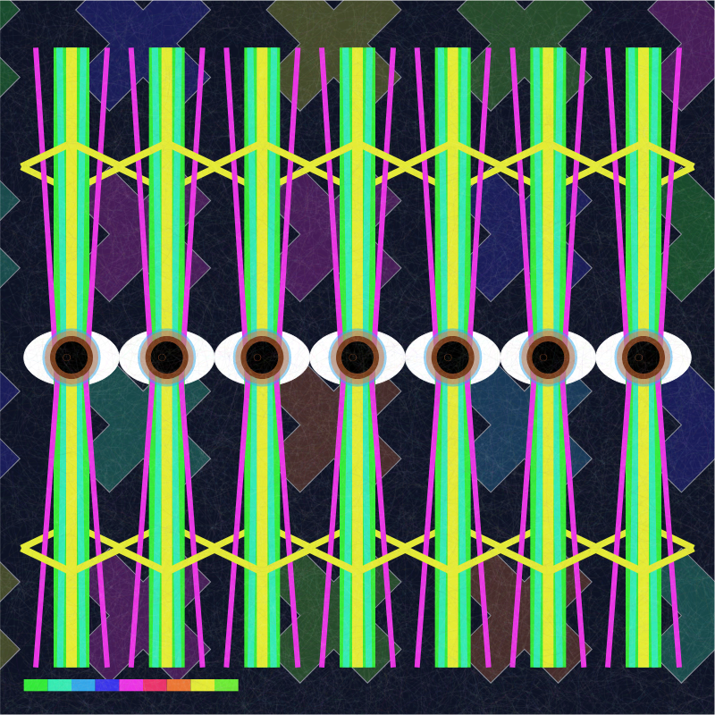 Polychromatic Noir #27 static NFT preview
