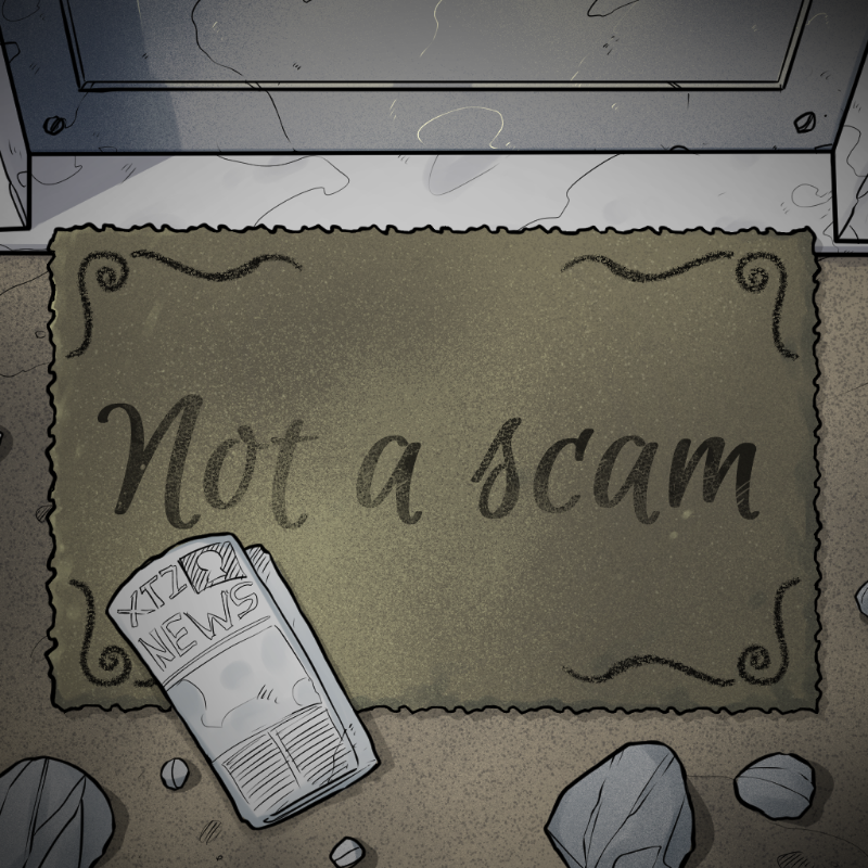 NOT A RUG #206 static token preview