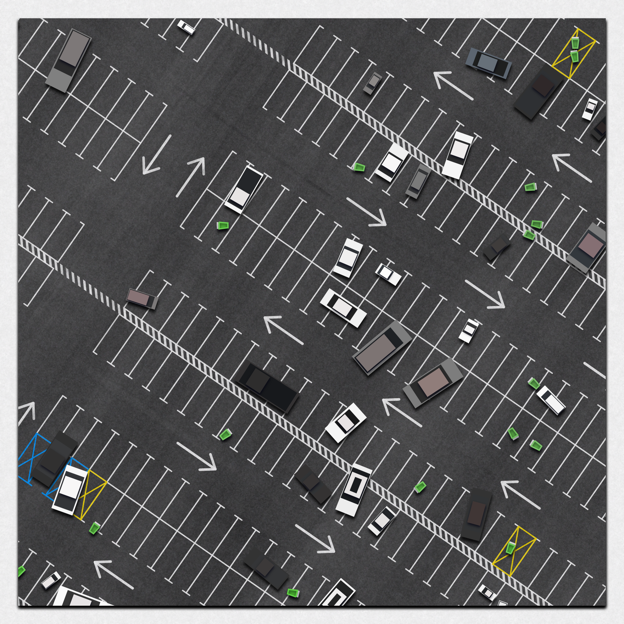 Auto Park #200 static NFT preview