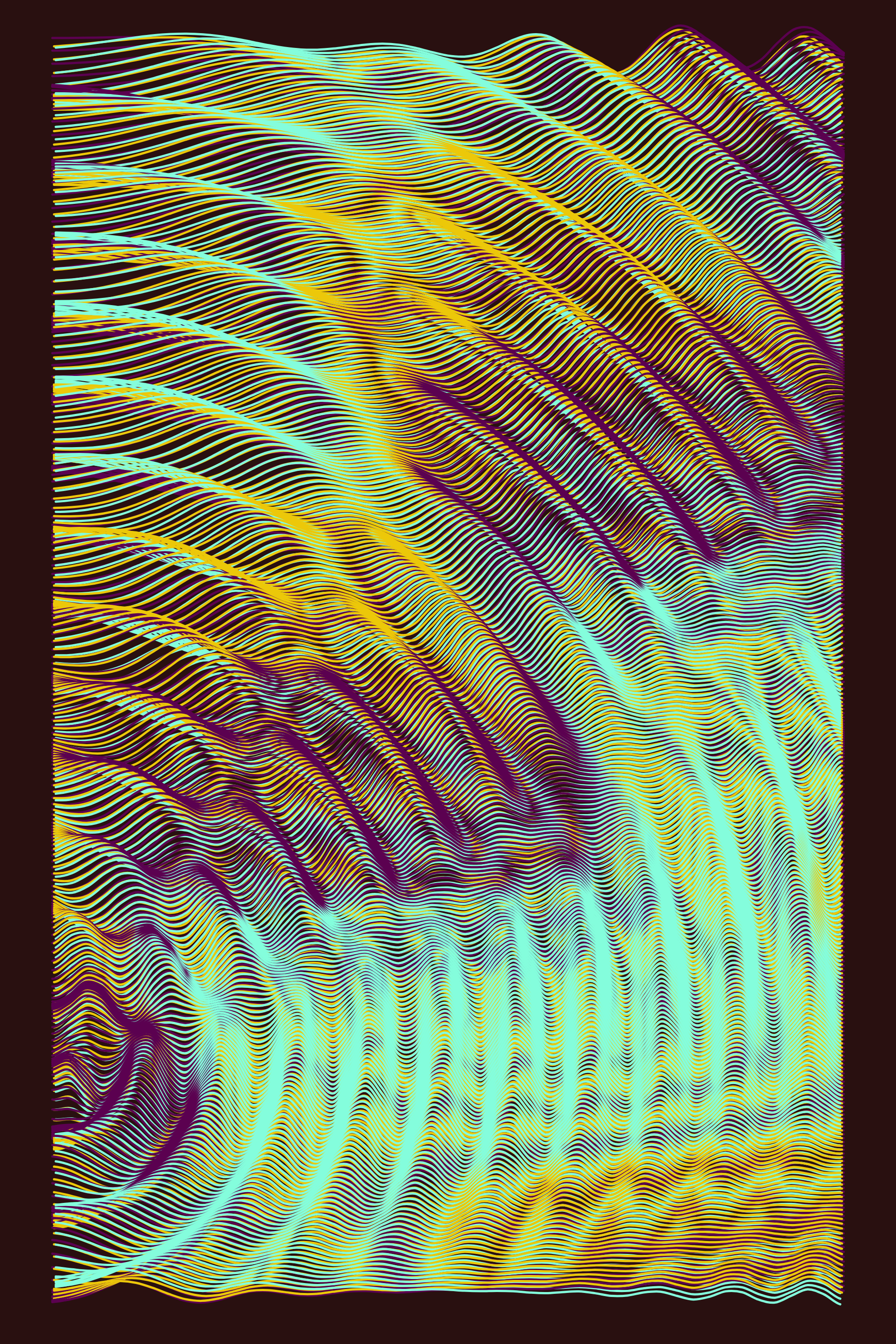 Fluid Edge #200 static NFT preview