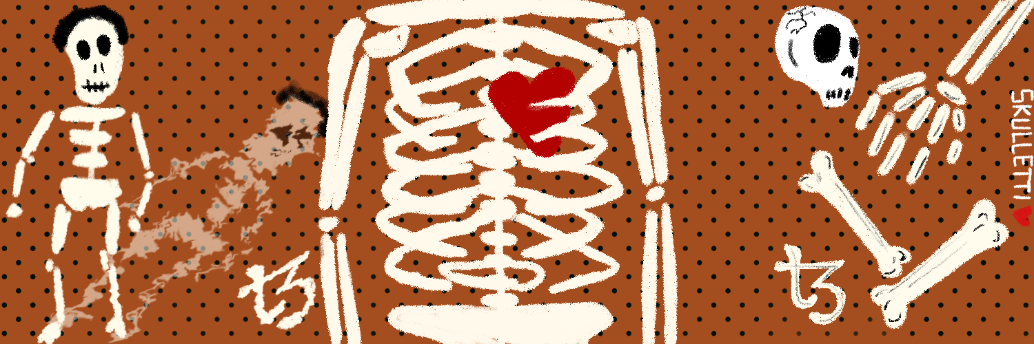 SKULLETTI TWITTER BANNER #152 static NFT preview