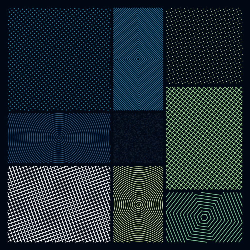 Pattern Grid #42 static NFT preview