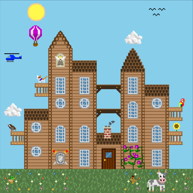2D Mansion #835 static token preview