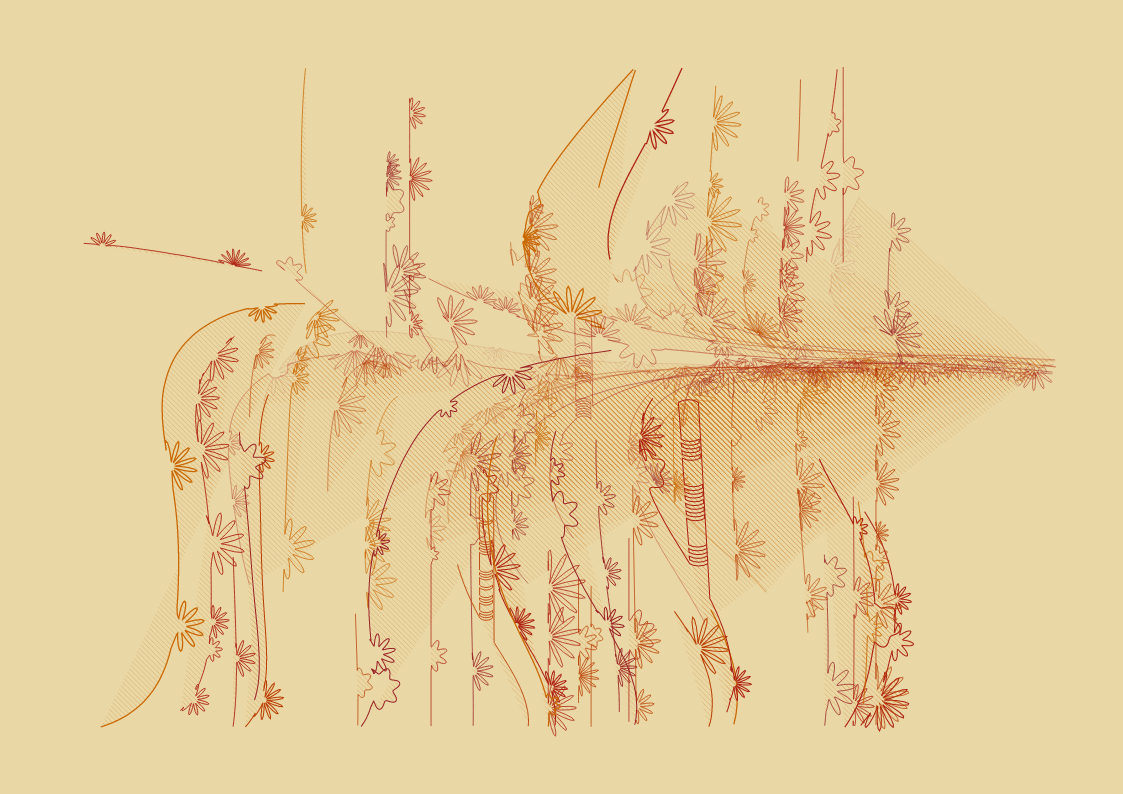 One hundred views of a curve #112 static NFT preview