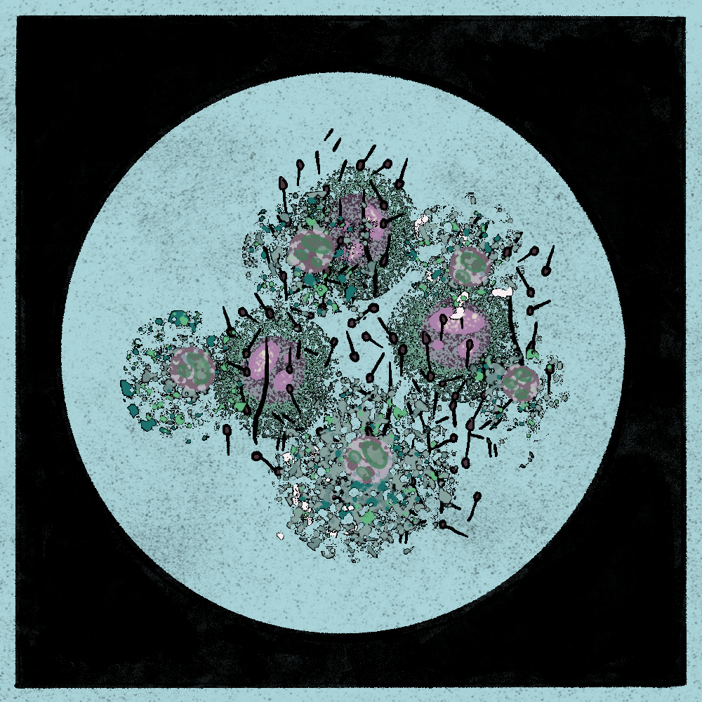 Microbes #166 static NFT preview