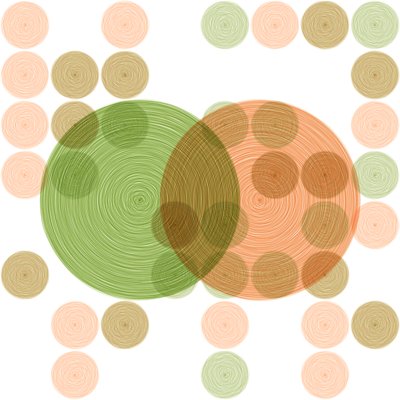 Brushed Circles #93 static token preview