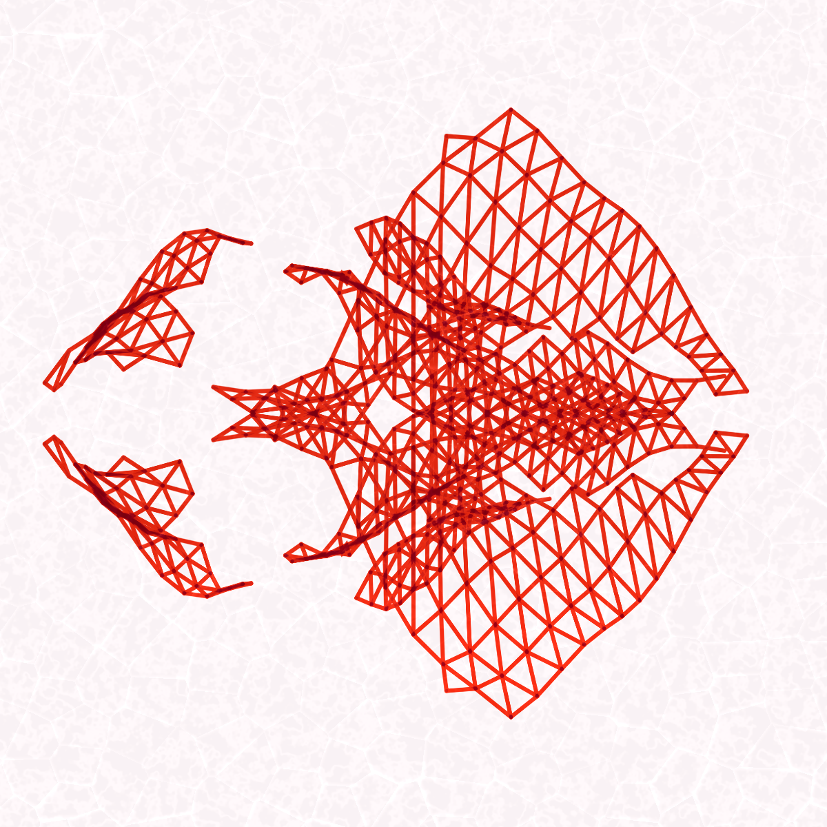 Plottable Wireframe (8 frames) #151 static NFT preview