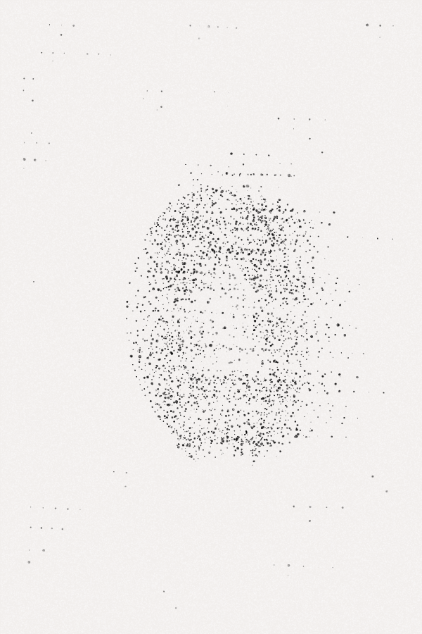Stippled Sketch #145 static NFT preview