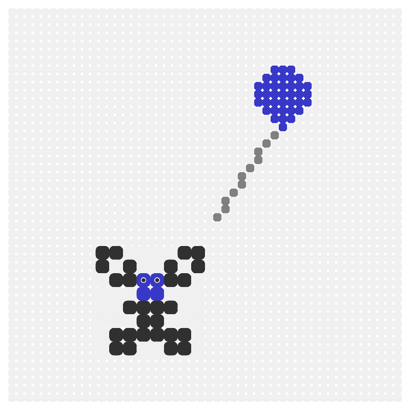8x8 Pixel Creatures #113 static token preview