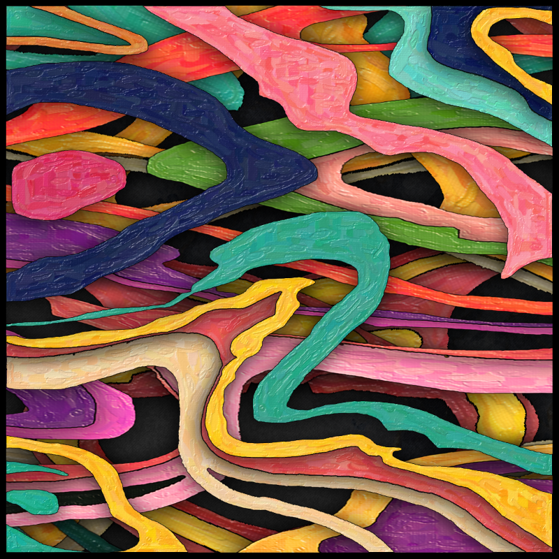 Abstract world #52 static NFT preview
