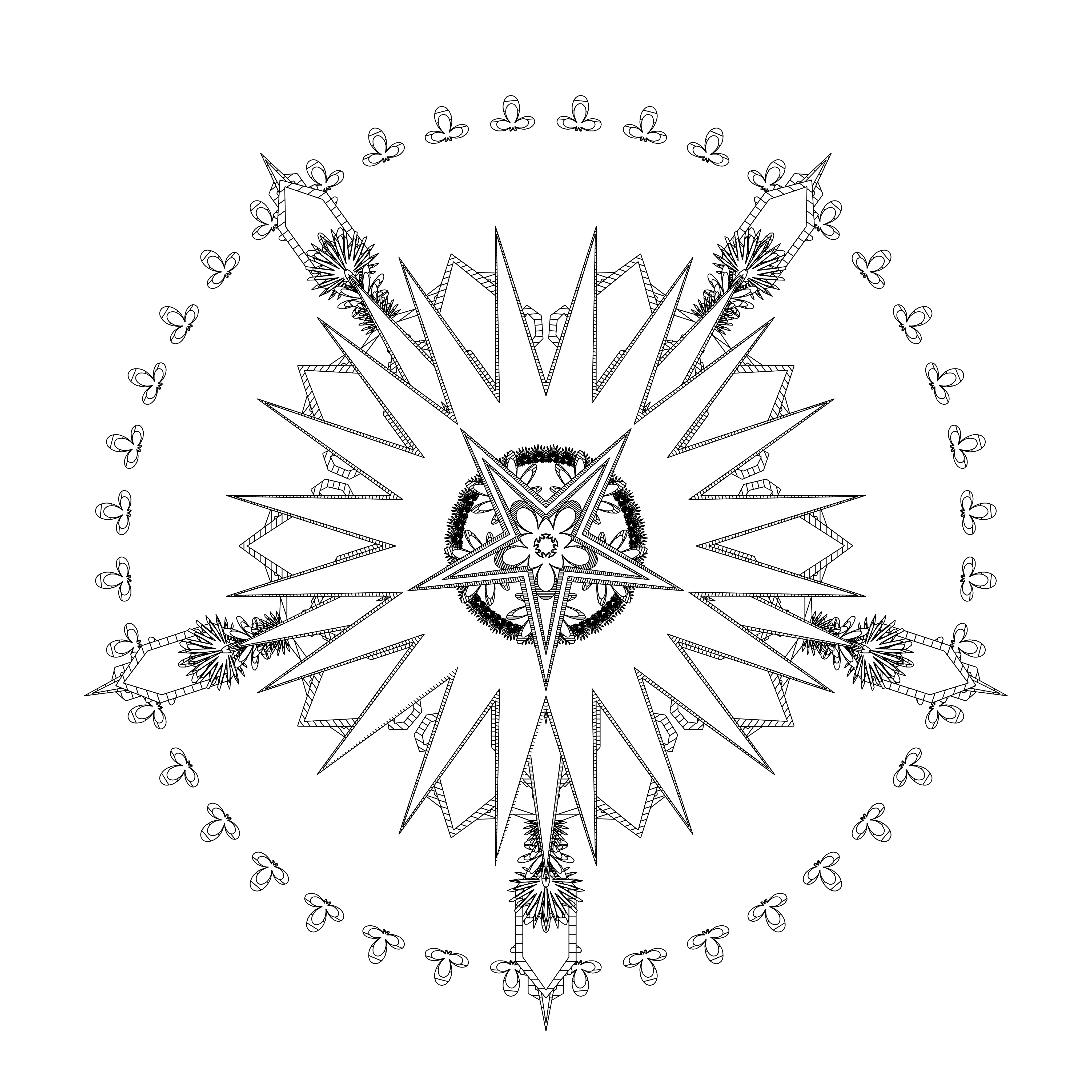 LL21 Mandala #139 static NFT preview