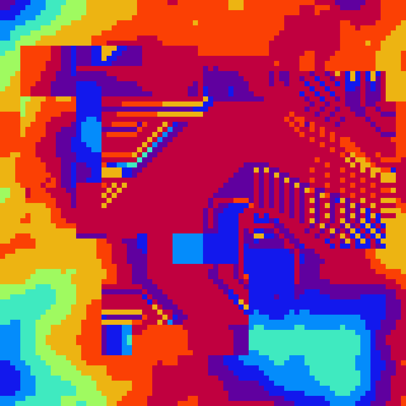 Mosaic #222 static NFT preview