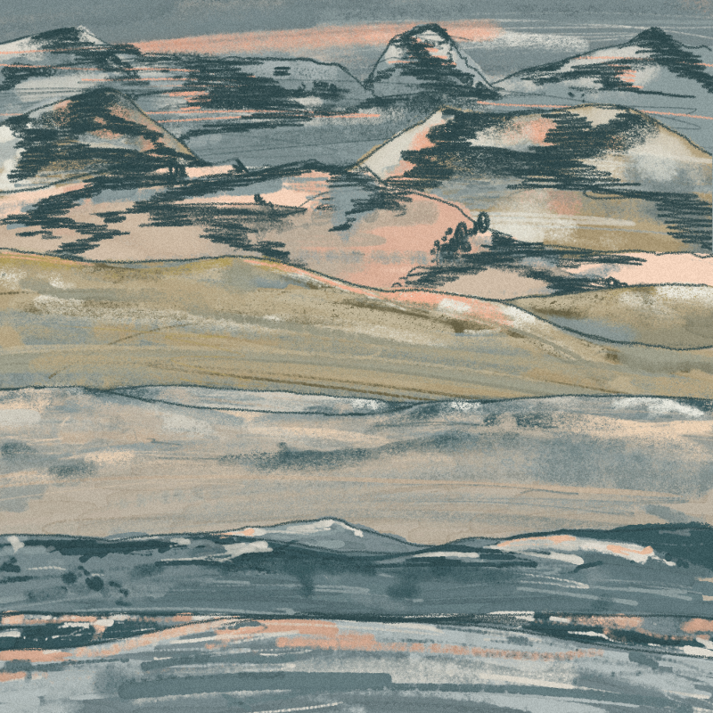 Postcard From The Mountains #62 static token preview