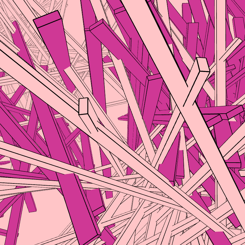 MathPillars #43 static NFT preview