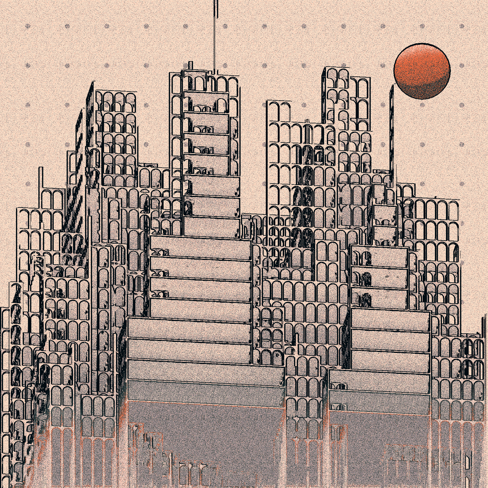 Brutalist #67 static NFT preview