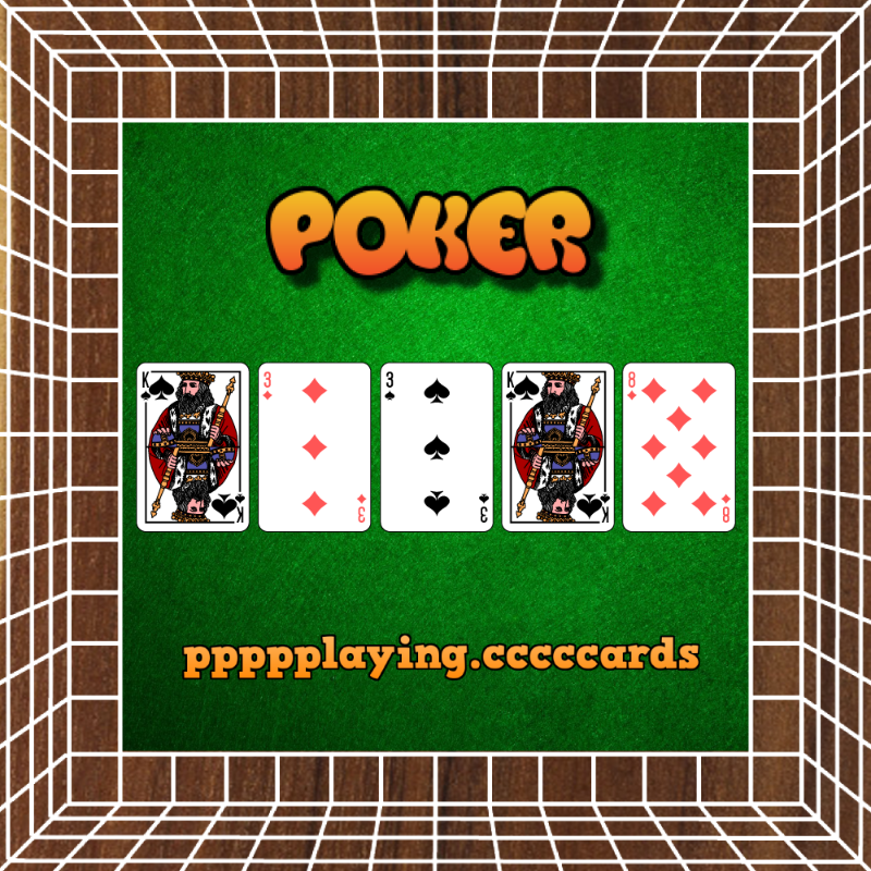 ppppplaying.cccccards: POKER #123 static token preview