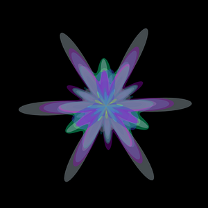Blooming Flowers #63 static NFT preview