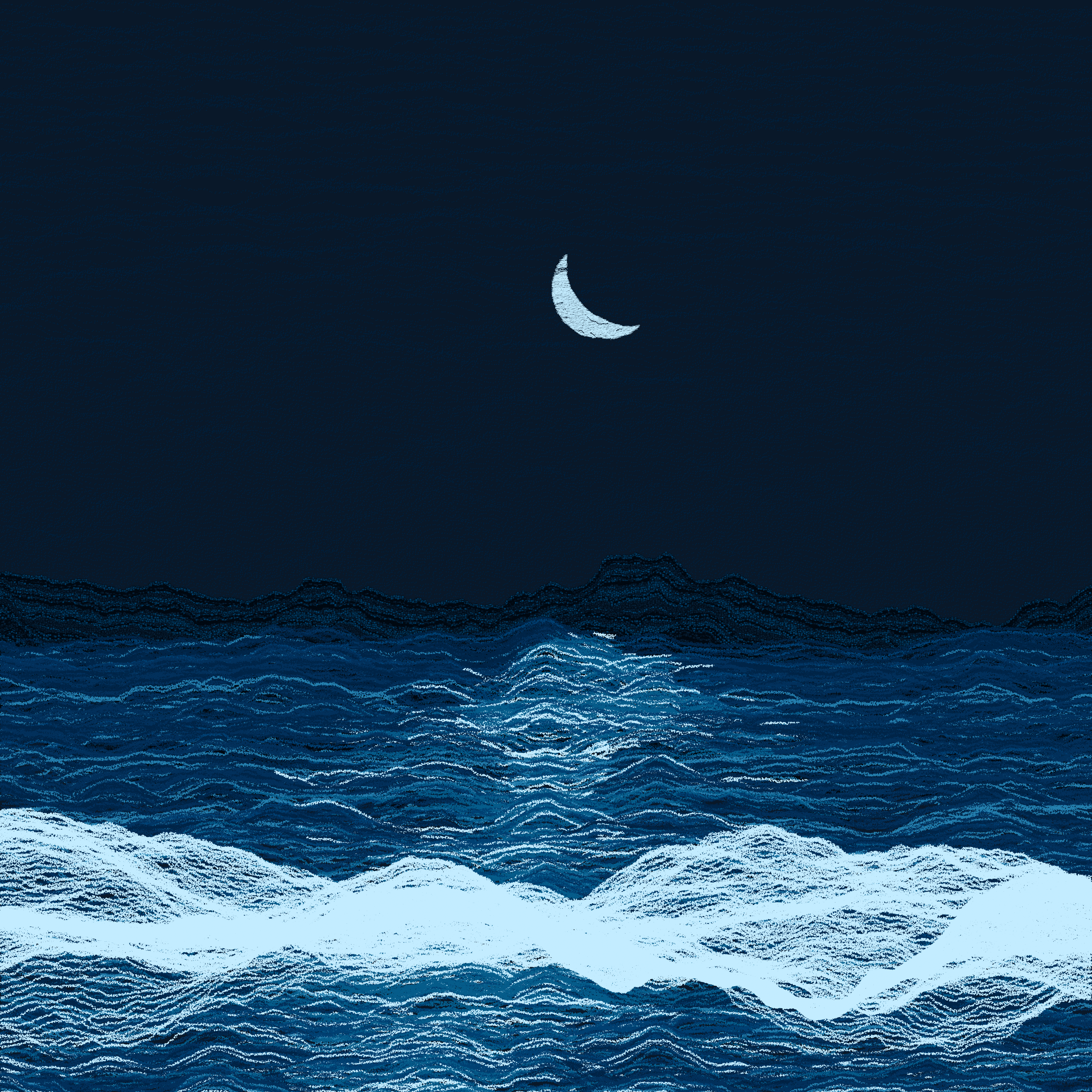 Moonlit Sea #283 static token preview